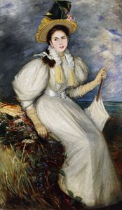 Porträtt av en ung kvinna, 1895