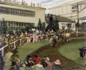 The Paddock av Jacques Emile Blanche