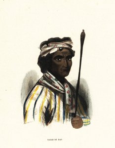 Make-Tetti, Raja of Dao, Maluku Islands, Indonesien