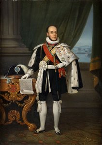 Infante Luís, hertig av Porto 1838-1889, blivande kung Luís I av Portugal, före 1860. av Jacques Francois Carabain