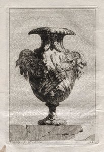 Svit av vaser:  Plåt 28 av Jacques François Saly