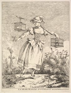 Fågelhandlaren, 1700-talet.