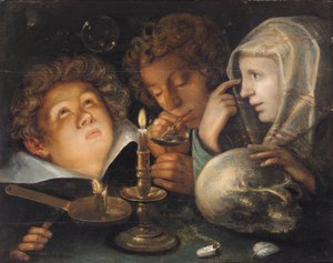 A Vanity Allegory, Man Boss