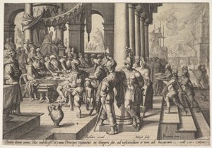 Allegori om en vis konungs regering, 1588. av Jacques II de Gheyn