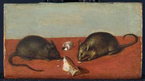 Möss, ca 1600 (olja på ek) av Jacques II de Gheyn
