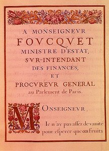 Frontispice av Adonis (miniatyr av Jacques I Bailly