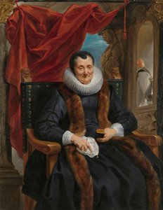 Porträtt av Magdalena de Cuyper Porträtt av Magdalena de Cuyper, mor till Rogier Le Witer