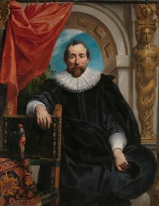 Porträtt av Rogier Le Witer och hans fru Catharina Behaghel Porträtt av Rogier Le Witer, köpman i Antwerpen