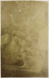 Studie av en manlig nakenmodell i Jacques de Lalaings studio
