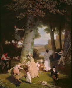 Lekplatsen (La Place de Jeux). 1830