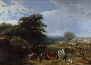 Lord Rivers stuteri, Stratfield Saye av Jacques Laurent Agasse
