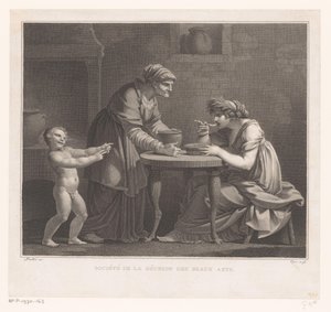 hån mot Ceres Ceres hämnd av Jacques Louis Copia