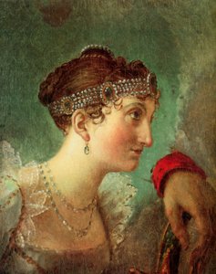 Adélaïde de La Rochefoucauld av Jacques Louis David