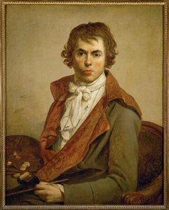 Jaques Louis David, självporträtt... av Jacques Louis David