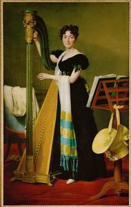 Juliette de Villeneuve, systerdotter till drottning Julie, gift med Joseph Bonaparte ... av Jacques Louis David