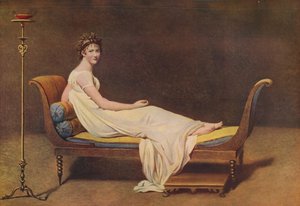 Madame Recamier, 1800, c1915. av Jacques Louis David