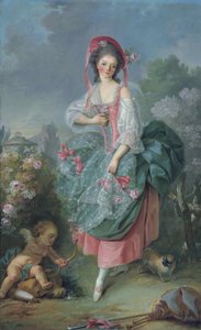 Terpsichore - Mademoiselle Guimard av Jacques Louis David