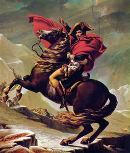 Napoleon korsar lps:en av Jacques Louis David