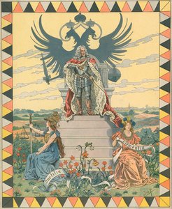 Østrig - Nationalsang av Jacques Marie Gaston Onfray de Breville (Job)