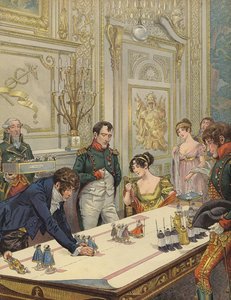 Napoleon och Josephine förbereder sig för sin kröning