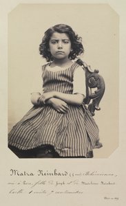 Mere Reinhardt, 1868. av Jacques Philippe Potteau