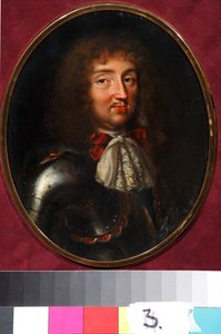 Ludvig XIV, kung av Frankrike (1638-1715) av Jacques Samuel Bernard