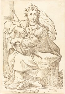 Frygiska sibylla av Jacques Stella
