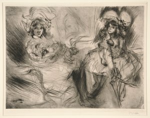 Besöker av Jacques Villon