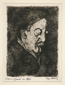 Porträtt av målare-tryckare Emile Nicolle (Porträtt av målare-tryckare Emile Nicolle)