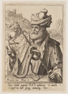 Dan, från Jacobs tolv söner av Jacques de Gheyn II