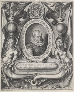 Porträtt av Carolus Clusius (Charles de l
