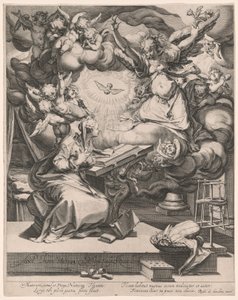 Bebådelsen av Jacques de Gheyn II