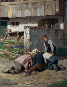Spelande pojkar
