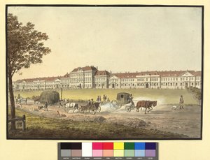 Hovstallar (kejserliga och kungliga hovstallar - byggnad) av Jakob Alt