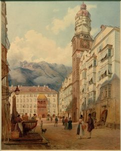 Innsbruck (Tyrolen, Österrike), av Jakob Alt