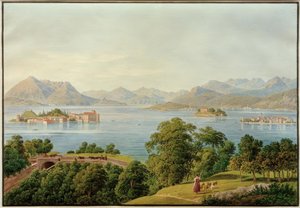 Lago Maggiore (Italien / Schweiz). av Jakob Alt