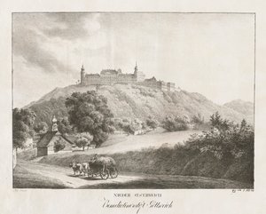 Nedre Österrike, Benediktinerklostret i Gottereich, 1819. av Jakob Alt