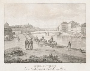 Nedre Österrike, Ferdinand-bron i Wien av Jakob Alt
