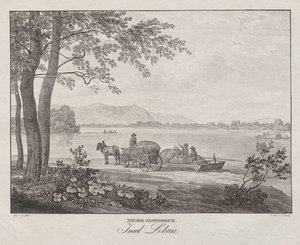 Nedre Österrike, Lobau Island av Jakob Alt