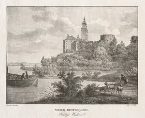 Nedre Österrike, Walseel slott. av Jakob Alt
