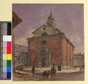 Santa Maria Maggiore i Trento av Jakob Alt