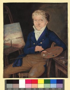 Självporträtt av Jakob Alt av Jakob Alt