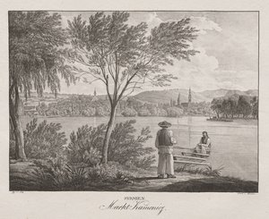 Syrmien, Markt Kamenich av Jakob Alt