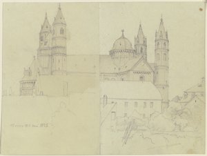 Worms domkyrka av Jakob Becker