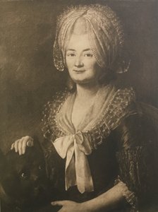Tyska: Porträtt av Anna Elisabeth Daxelhofer född Gatschet