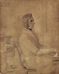 Fryderyk Chopin vid pianot av Jakob Götzenberger