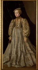 Porträtt av Anne av Österrike (eller Anne av Habsburg) (målning