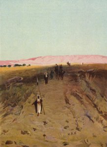 En östlig motorväg (färg litho) av James (after) Clark