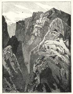 Bergen nära Jeriko (litho) av James (after) Clark