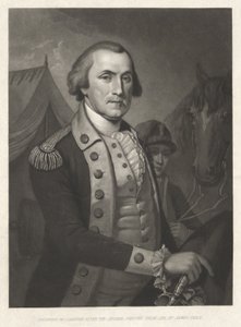 George Washington, pub. 1850 (gravyr) av James (after) Peale